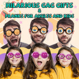 Crazy Eye Glasses with Blinking Googly Eyes