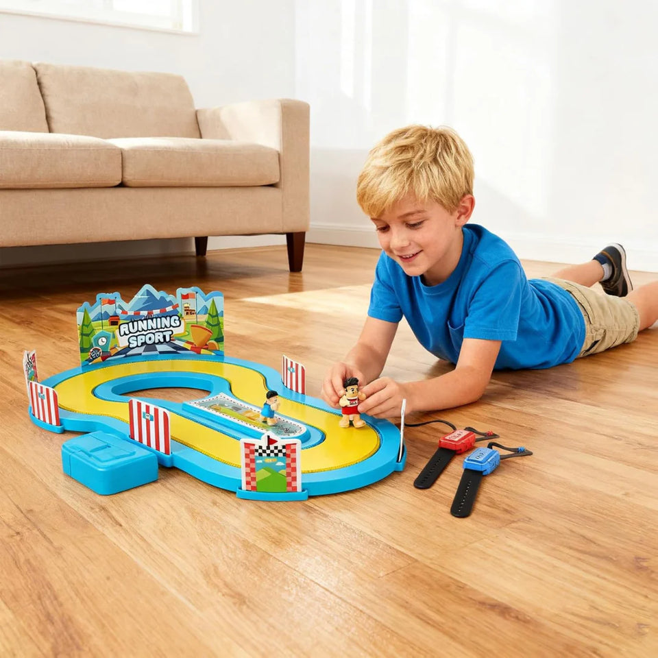 Interactive Motion-Sensing Racing Game (2 Player)