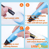 3D Drawing Pen  - Enhance Art and Imagination Skills — Random Color