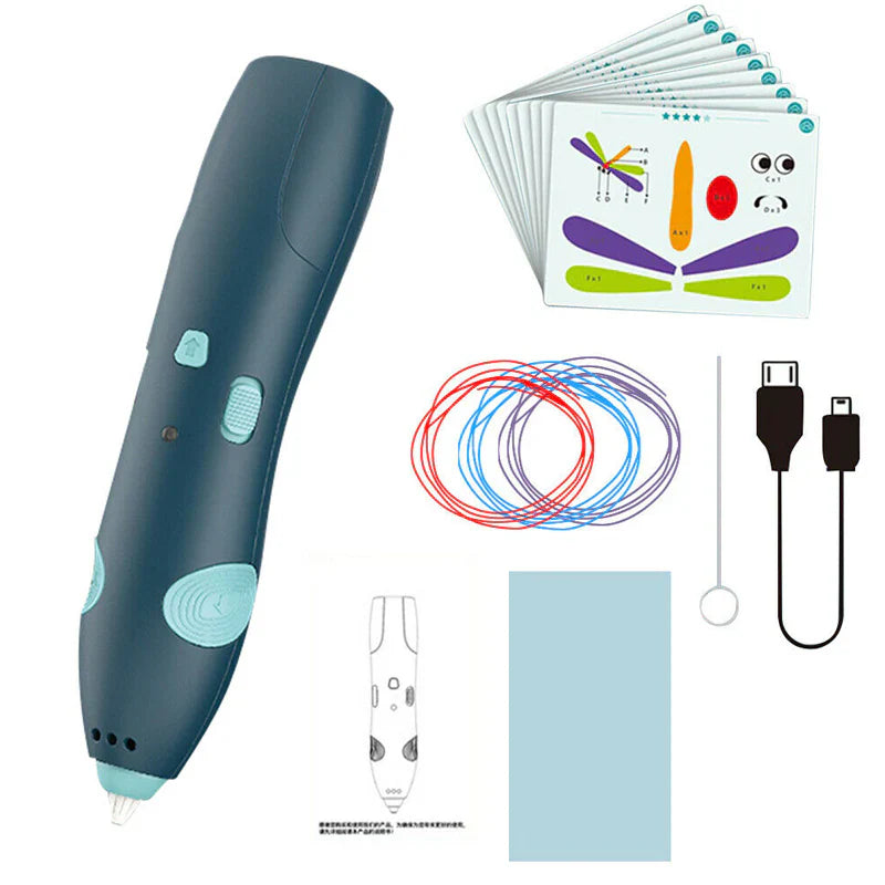 3D Drawing Pen  - Enhance Art and Imagination Skills — Random Color