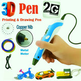 3D Drawing Pen  - Enhance Art and Imagination Skills — Random Color