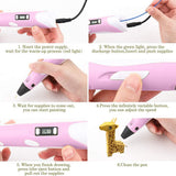 3D Drawing Pen  - Enhance Art and Imagination Skills — Random Color