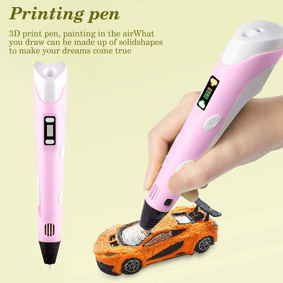 3D Drawing Pen  - Enhance Art and Imagination Skills — Random Color