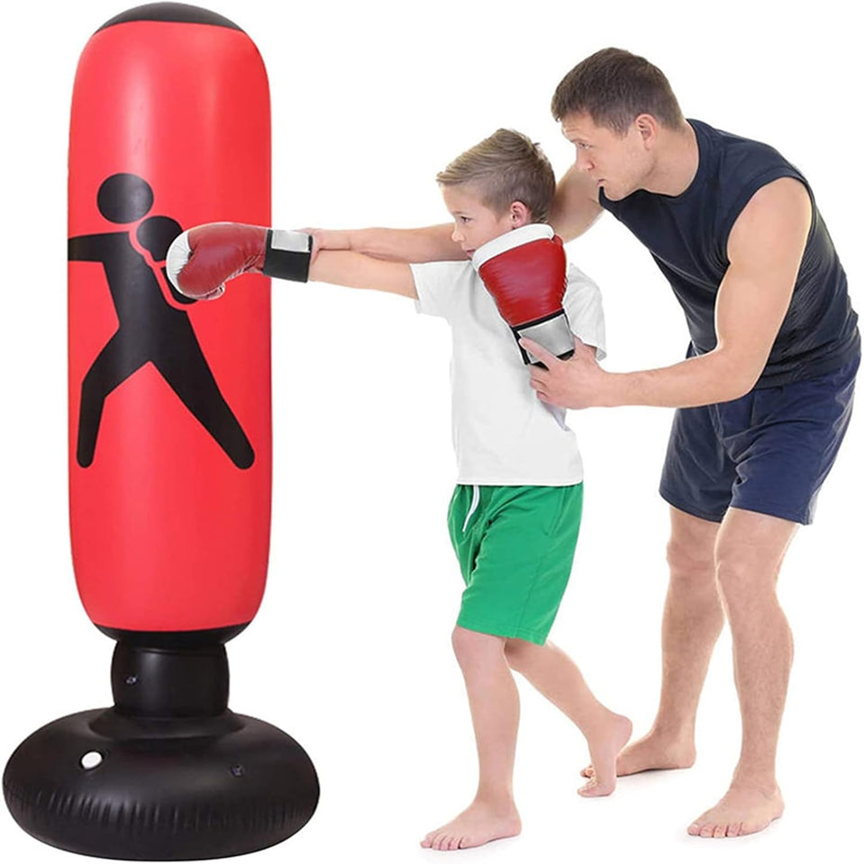 Inflatable Boxing Punching Bag — Random Color