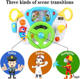 Big Driving Simulator Steering Wheel Playset (8+ Learning Activities)