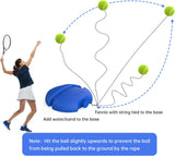 Solo Tennis Trainer Rebound Ball with + Racquet + 1 String Ball