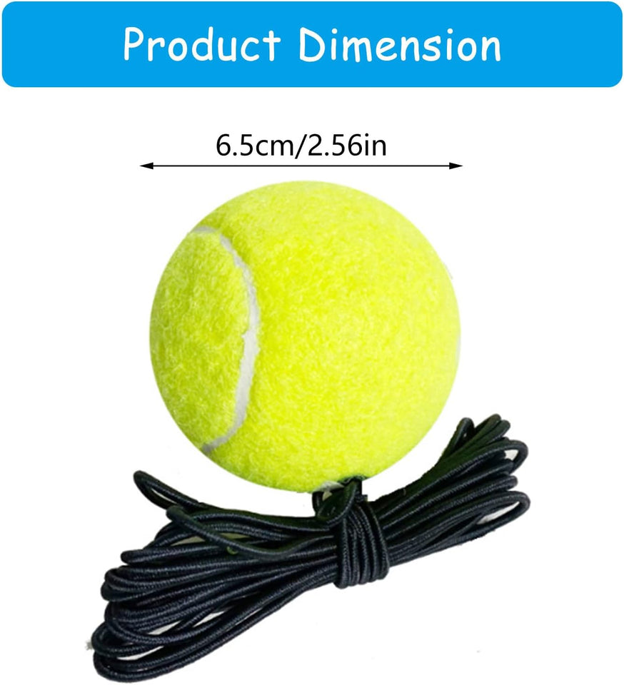 Tennis Training Balls With String — 5 Balls
