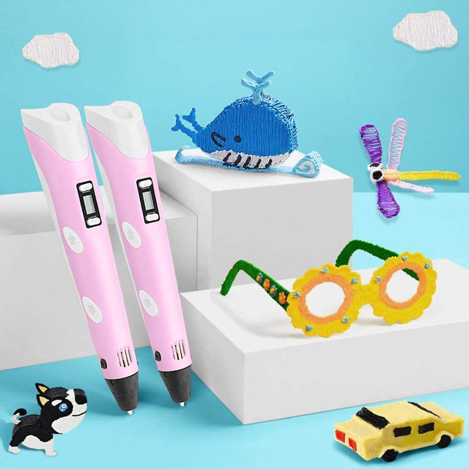 3D Drawing Pen  - Enhance Art and Imagination Skills — Random Color