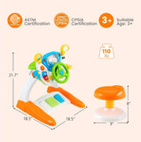 Big Driving Simulator Steering Wheel Playset (8+ Learning Activities)