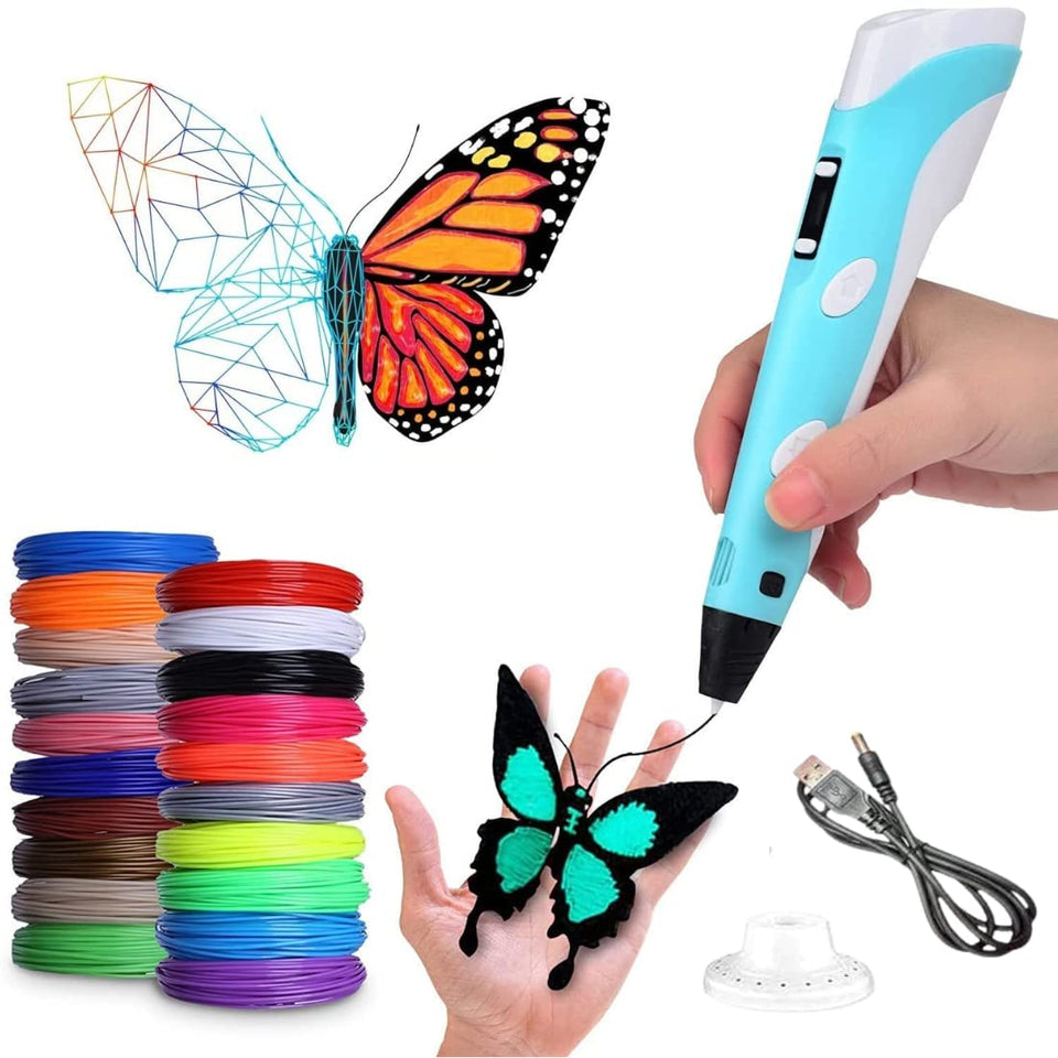 3D Drawing Pen  - Enhance Art and Imagination Skills — Random Color