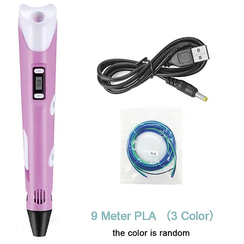 3D Drawing Pen  - Enhance Art and Imagination Skills — Random Color