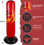 Inflatable Boxing Punching Bag — Random Color