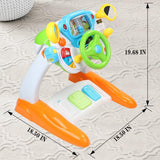 Big Driving Simulator Steering Wheel Playset (8+ Learning Activities)