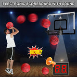 Indoor Basketball Hoops Backboard (Goals Counter) + Balls