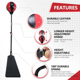 Kids Boxing Stand  + Gloves and Pump (Height-Adjustable)