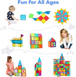 Magnetic Tiles STEM Building Toys Set (100PCS)