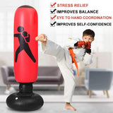 Inflatable Boxing Punching Bag — Random Color