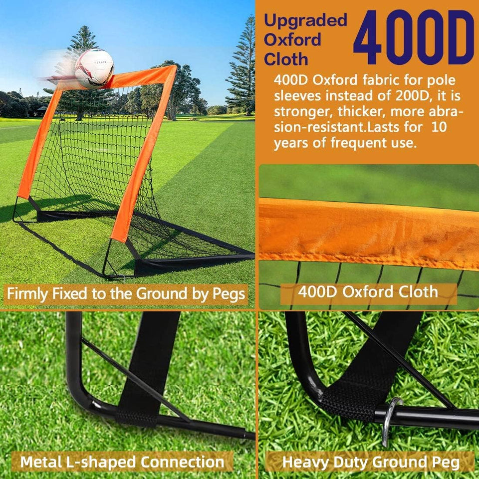 Portable Soccer Goal Set of 2