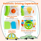 Big Driving Simulator Steering Wheel Playset (8+ Learning Activities)