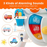 Big Driving Simulator Steering Wheel Playset (8+ Learning Activities)