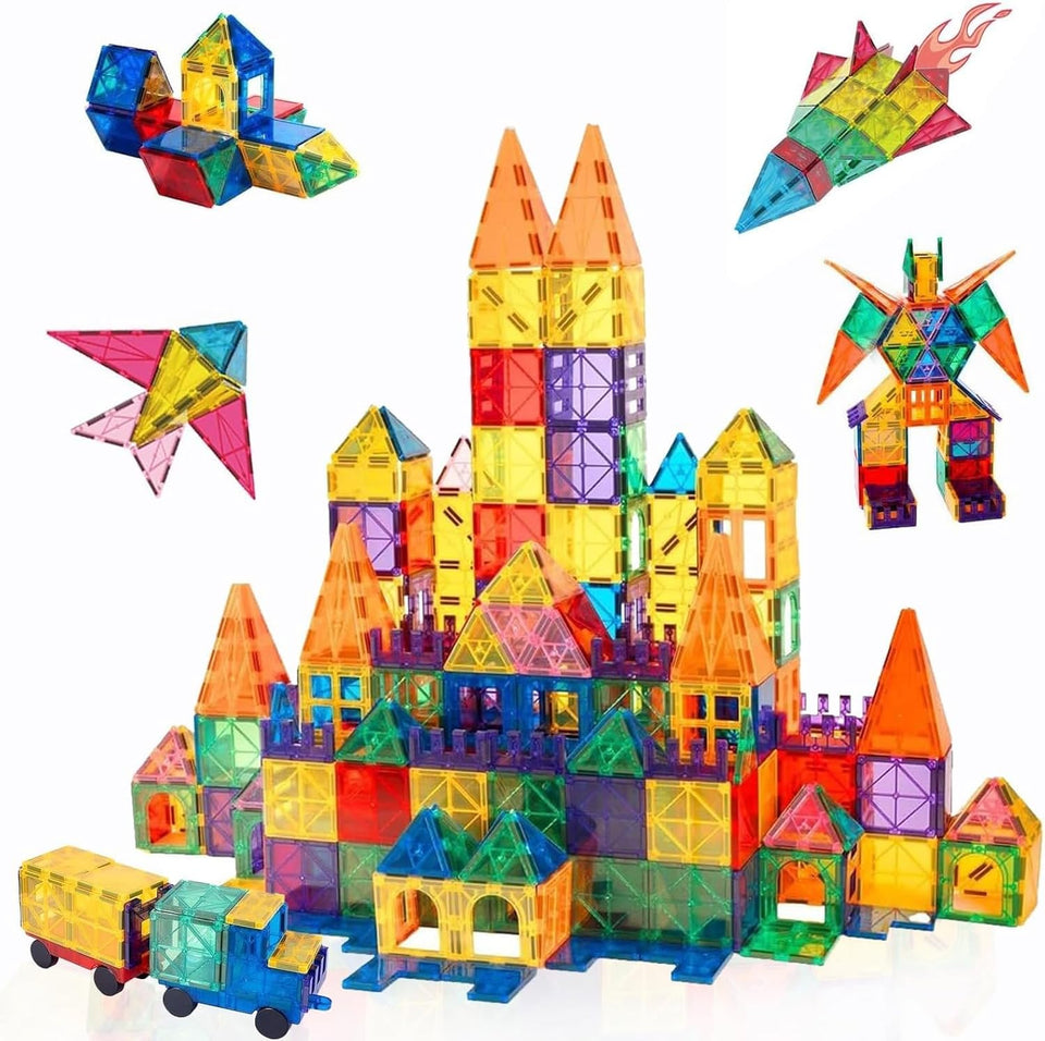 Magnetic Tiles STEM Building Toys Set (100PCS)