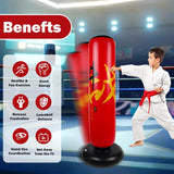 Inflatable Boxing Punching Bag — Random Color