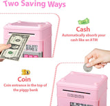 Electronic ATM Money Piggy Bank for Girls & Boys — Random Color