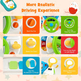 Big Driving Simulator Steering Wheel Playset (8+ Learning Activities)