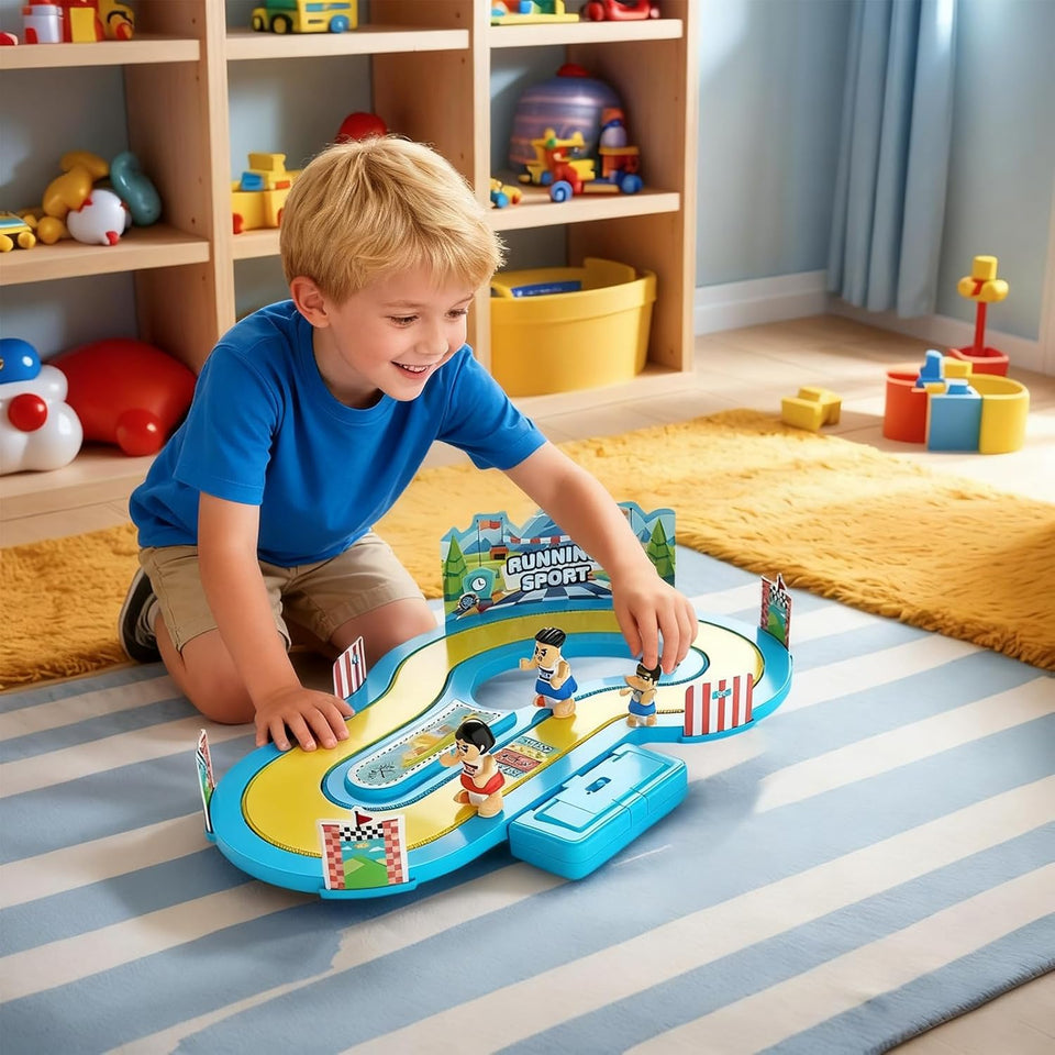 Interactive Motion-Sensing Racing Game (2 Player)