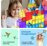 Magnetic Tiles STEM Building Toys Set (100PCS)