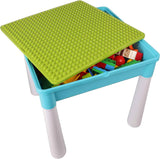 5-in-1 Building Blocks Table Set – Includes 1 Chair & 180+ Blocks Set