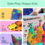 Magnetic Tiles STEM Building Toys Set (100PCS)