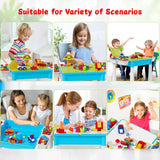 5-in-1 Building Blocks Table Set – Includes 1 Chair & 180+ Blocks Set