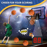 Indoor Basketball Hoops Backboard (Goals Counter) + Balls