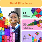 Magnetic Tiles STEM Building Toys Set (100PCS)