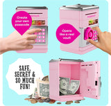 Electronic ATM Money Piggy Bank for Girls & Boys — Random Color