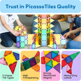 Magnetic Tiles STEM Building Toys Set (100PCS)