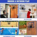 Indoor Basketball Hoops Backboard (Goals Counter) + Balls