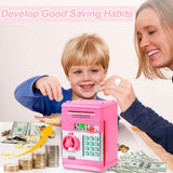 Electronic ATM Money Piggy Bank for Girls & Boys — Random Color
