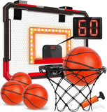 Indoor Basketball Hoops Backboard (Goals Counter) + Balls