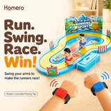 Interactive Motion-Sensing Racing Game (2 Player)