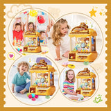 Cute Bear Claw Machine for Kids — 10 dolls, 20 collectibles & 24 coins