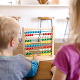 Wooden Abacus 10 Row Calculating Frames 🧮
