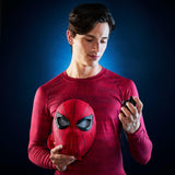 Realistic Spiderman Mask With Blinking Eyes + LED lights