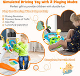 Big Driving Simulator Steering Wheel Playset (8+ Learning Activities)