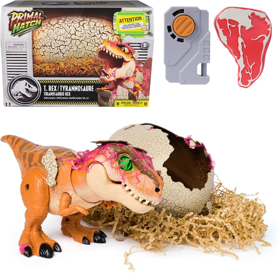DinoHatch Trainer – Interactive Baby Dino Egg with Sounds & Movements