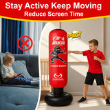 Inflatable Boxing Punching Bag — Random Color