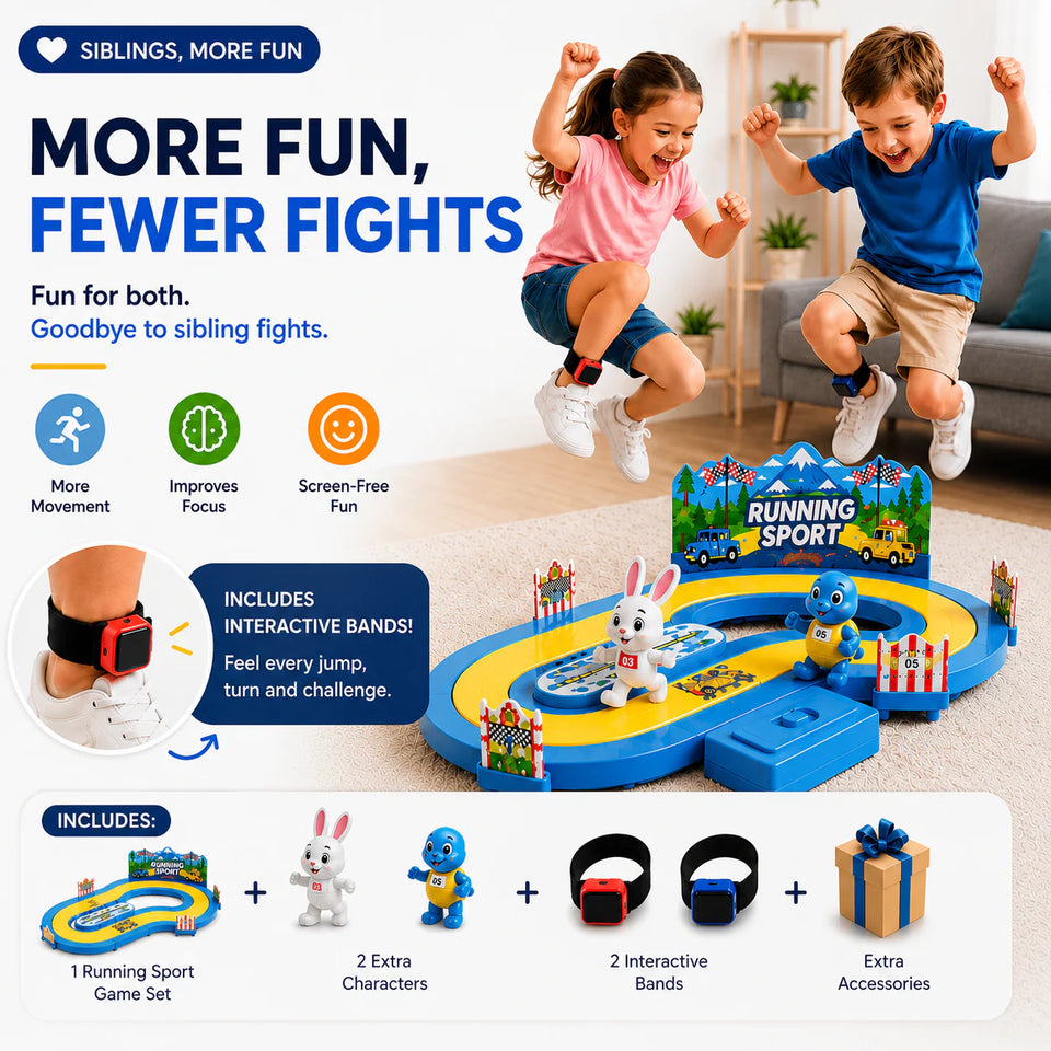 Interactive Motion-Sensing Racing Game (2 Player)