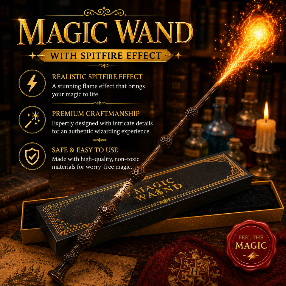 The Magic Wand with Realistic Spitfire Effect