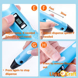 3D Drawing Pen  - Enhance Art and Imagination Skills — Random Color